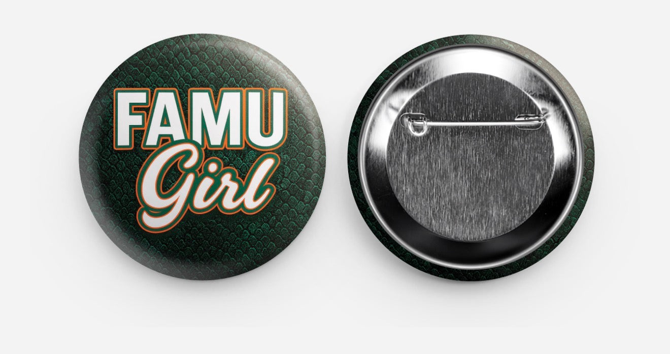 FAMU Girl Button (2.25”)