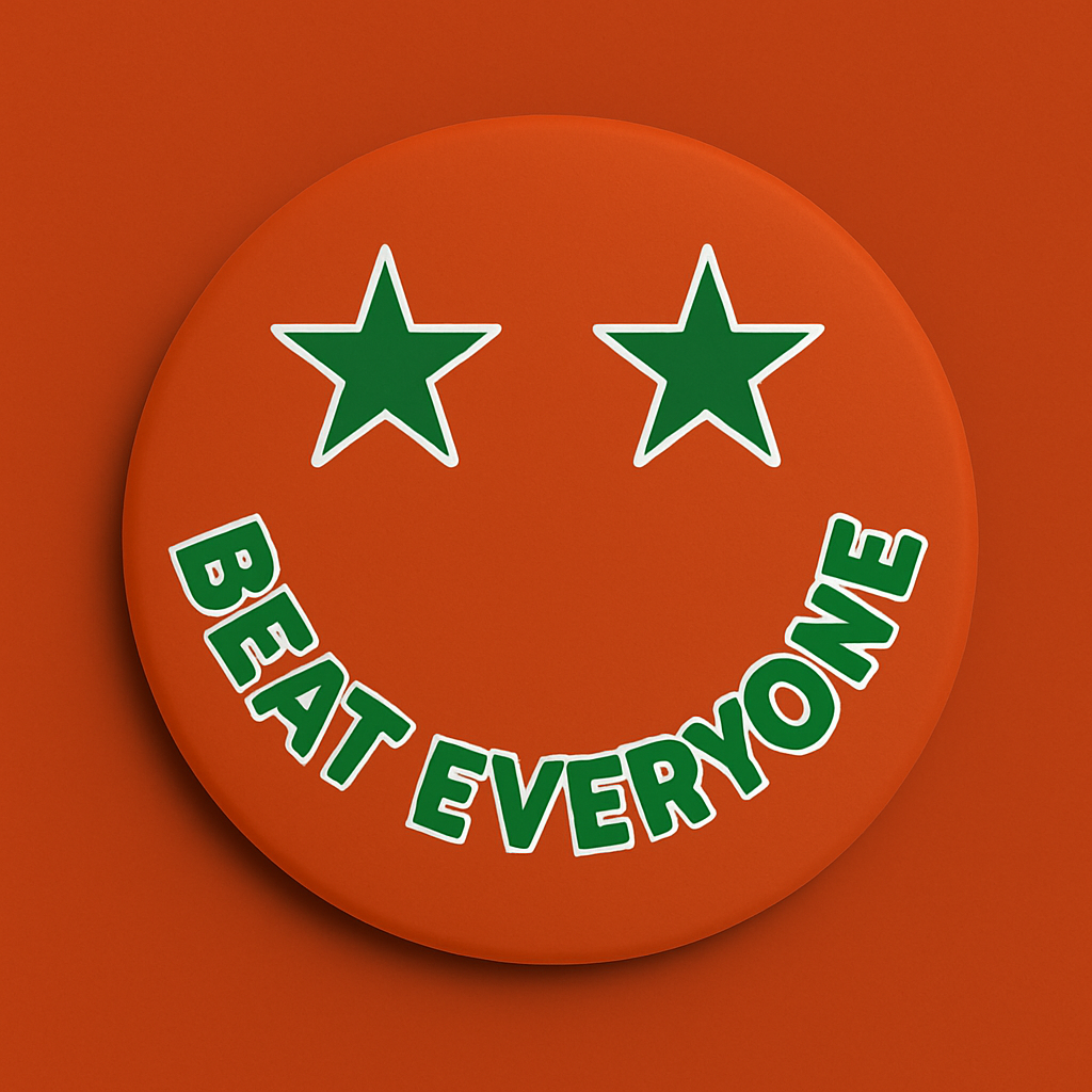 Beat Everyone Button (2.25”)